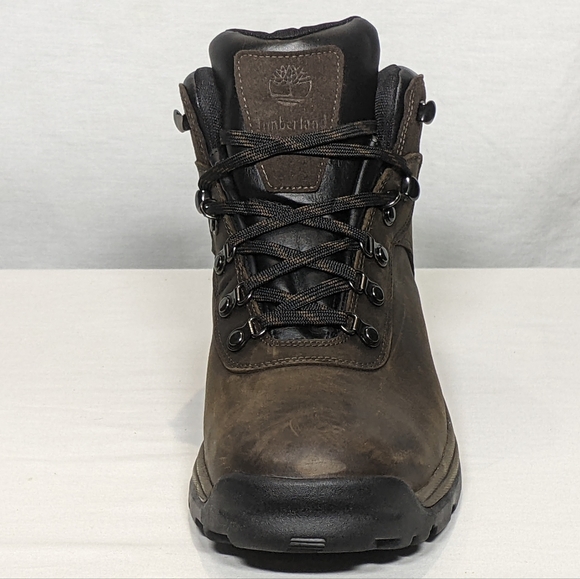 NEW Timberland Mens White Ledge Mid Waterproof Ankle Hiking Boot Brown Sz 10 - Picture 2 of 4